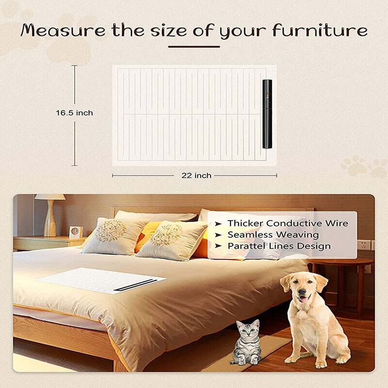 Pet Schok Mat Indoor Elektronische Training Mat Voor Honden En Katten, Houden Huisdieren Uit Meubels, indoor Gebruik Voor Sofa, Bank, Deuropeningen