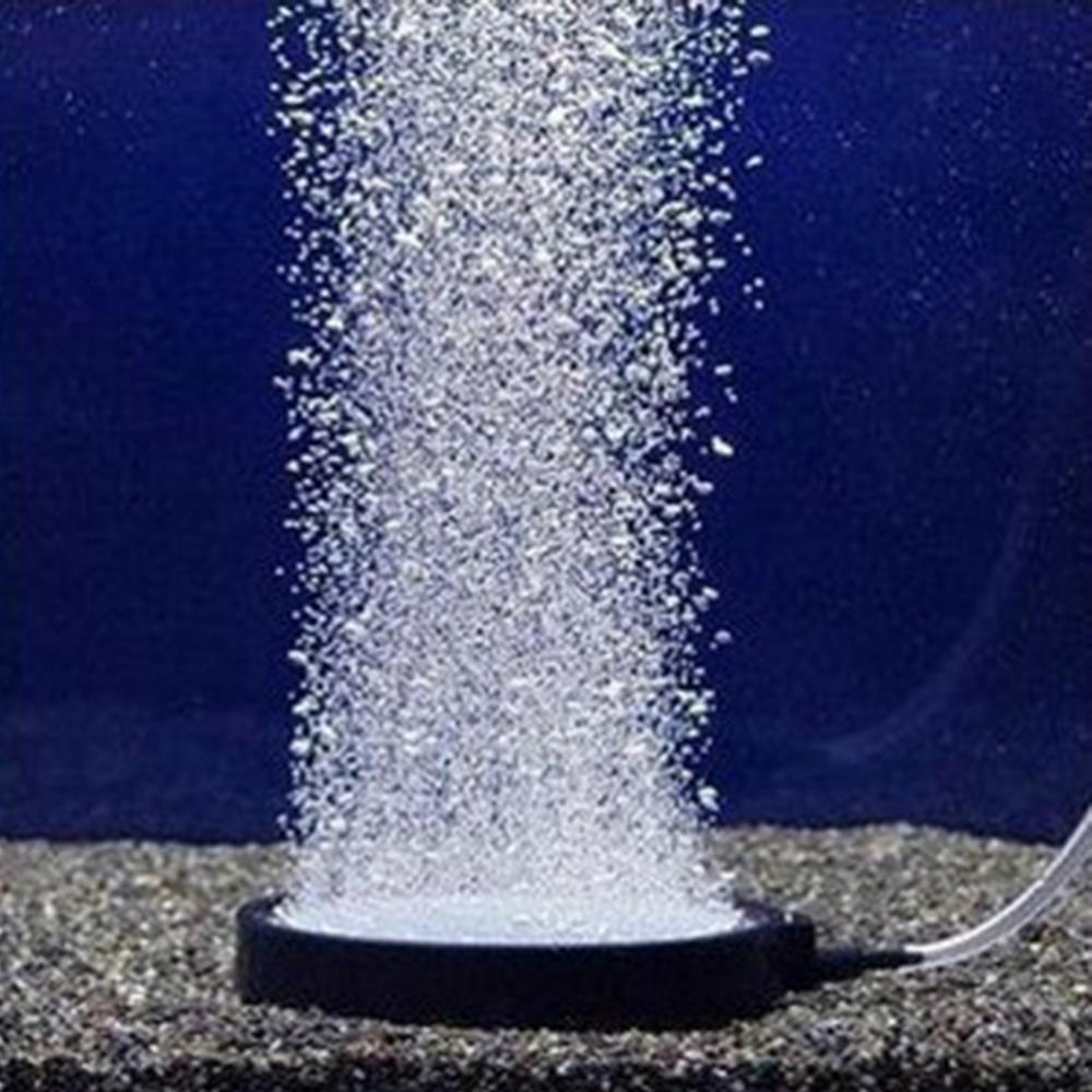 Acuario con burbujas de aire, piedra para pecera, placa difusora de oxígeno hidropónico, 10/13/20cm,