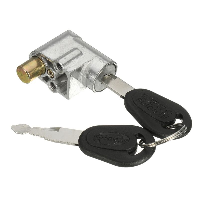 E-sykkel motorsykkel scooter batterilås lås sylinder sylinder  + 2 pckey nøkkel de