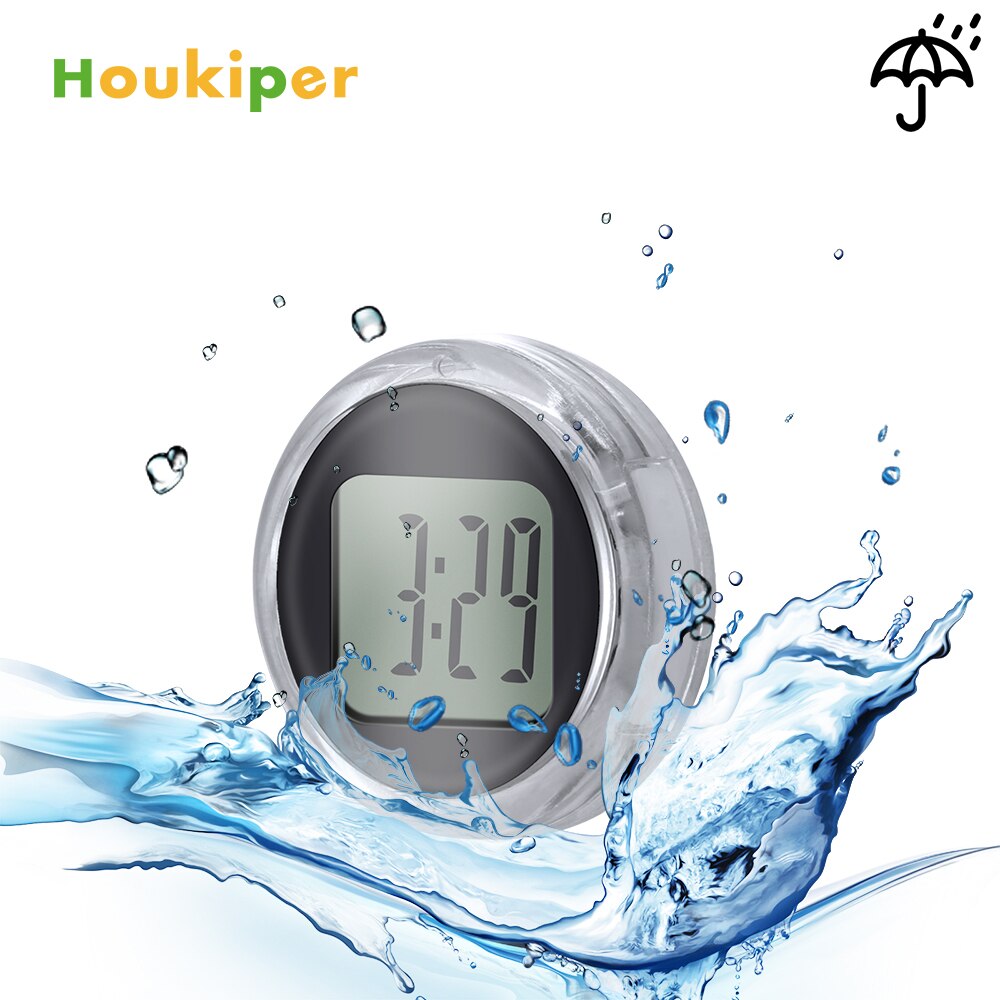 Relojes Para motocicleta Universal, resistente al agua, con soporte para Moto