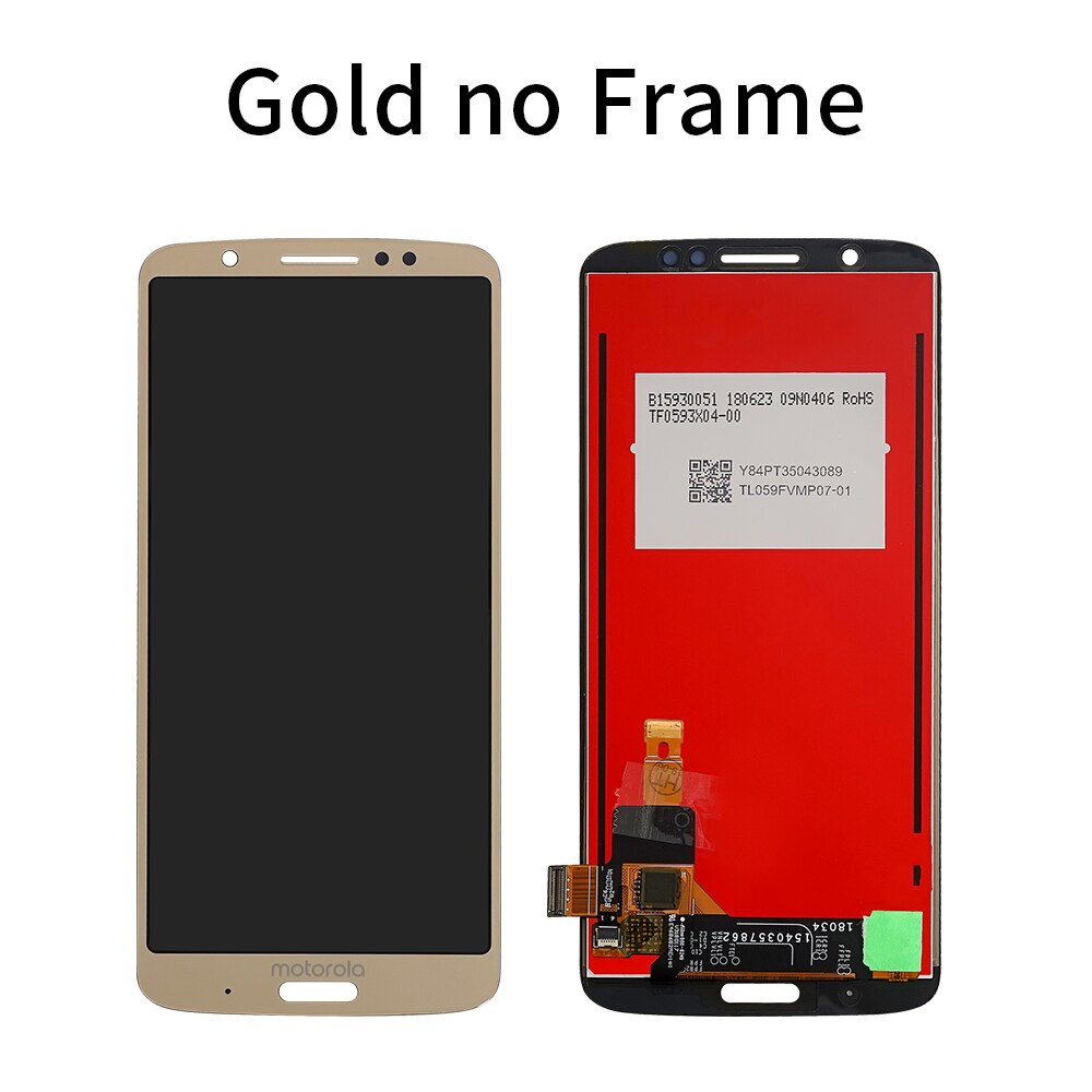 Motorola Moto G6 Plus LCD Display - 5.93" IPS Screen - Touchscreen Digitizer Assembly - XT1926