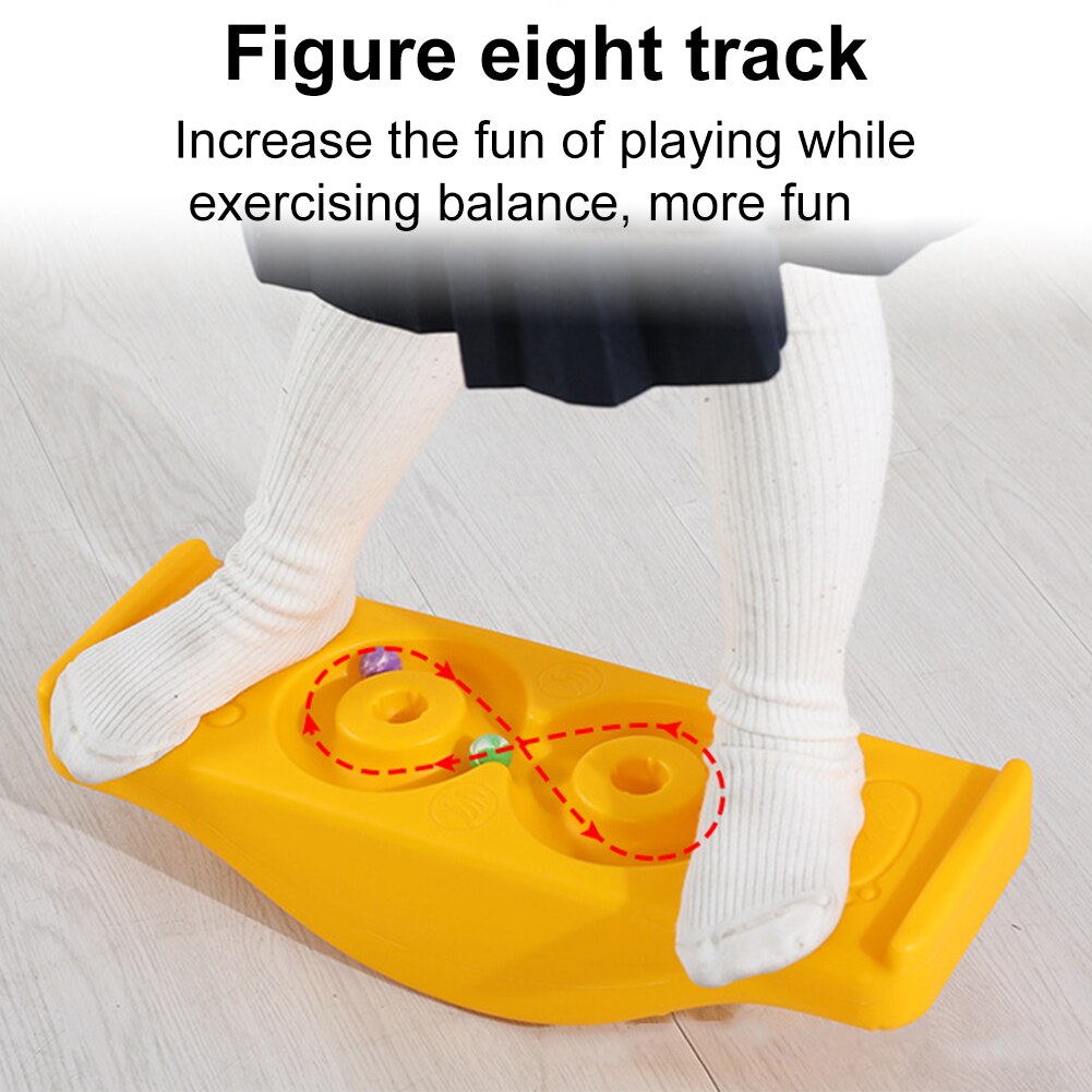 Portable Kids Children Indoor Games Anti Skid Garden Balance Board Backyard Fitness Sport Outside Rocking Seesaw Sensory Play