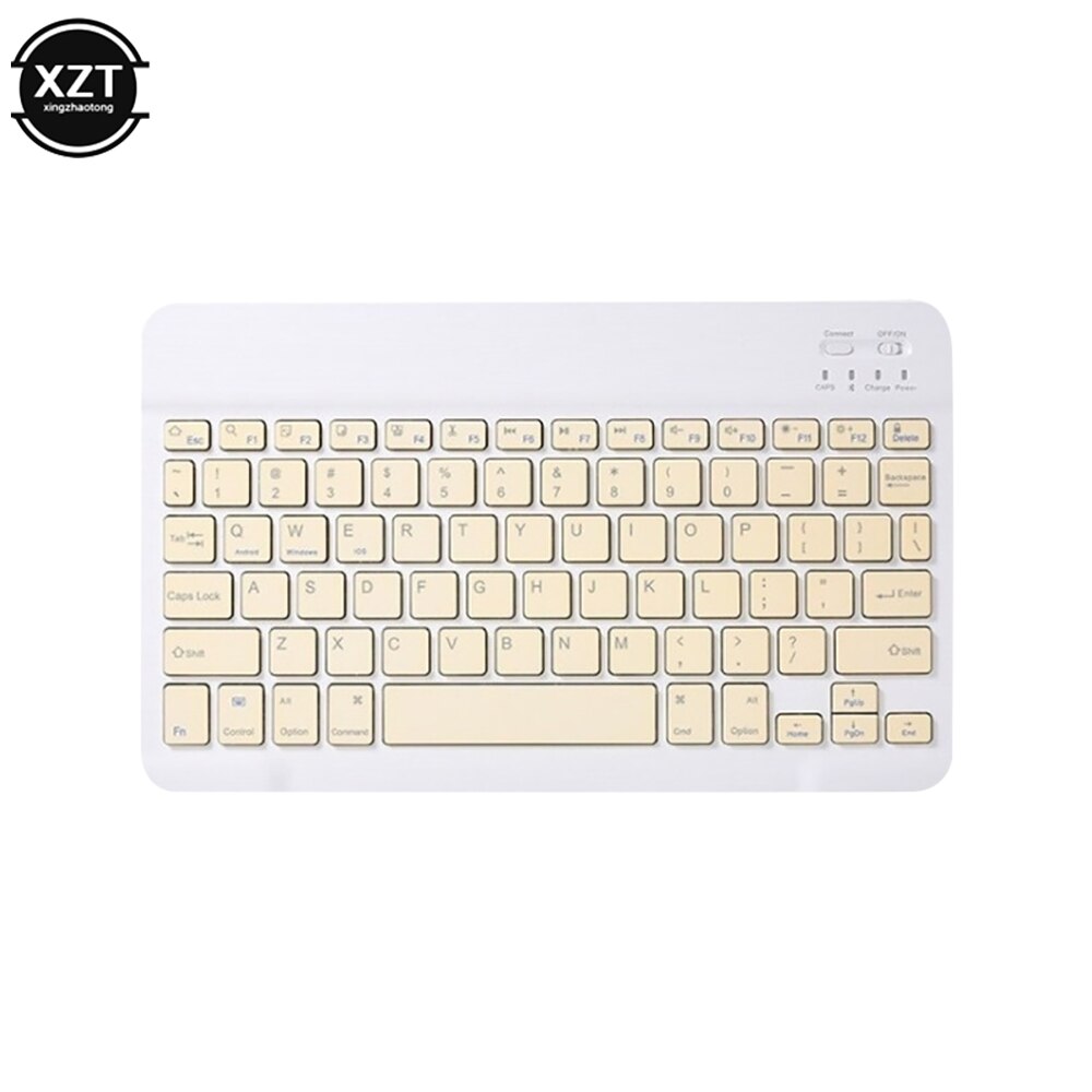 universell mini trådløs med bluetooth-tastatur til ipad lenovo nettbrett til samsung galakse / huawei mediapad russisk: H