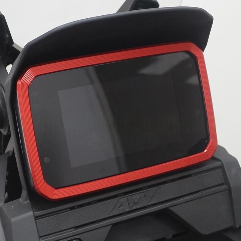 Adv motorradzubehör displayschutzfolie für adv 350 x adv 750 armaturenbrett instrumententafel rahmenabdeckung schutzset