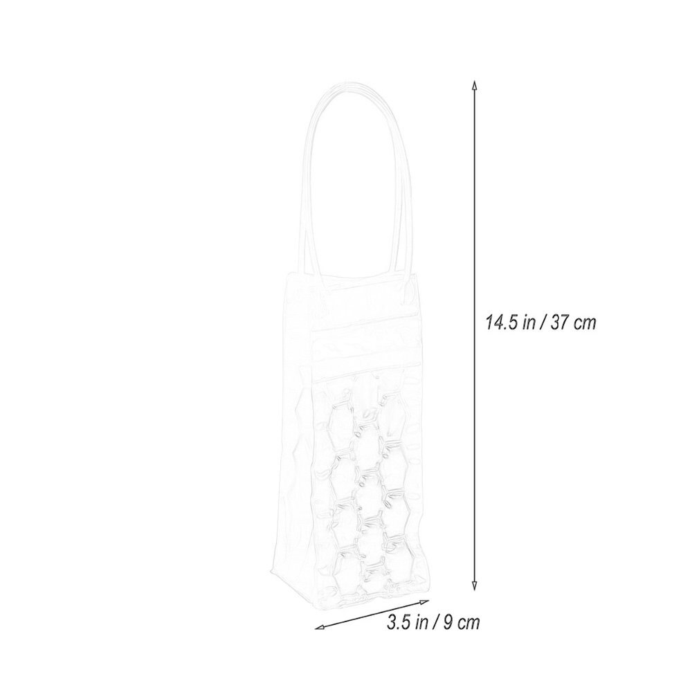 Bottiglia di vino Congelatore Sacchetto Più Freddo Agghiacciante Sacchetto di Ghiaccio Birra gel di Raffreddamento titolare vettore Portatile liquore di ghiaccio-Strumenti di freddo