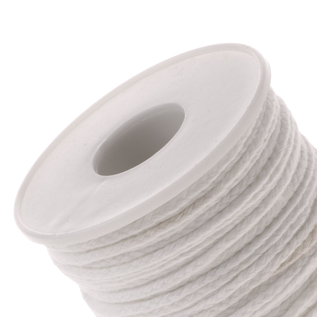 Flettet væge lys væge spole til stearinlys diy og stearinlys