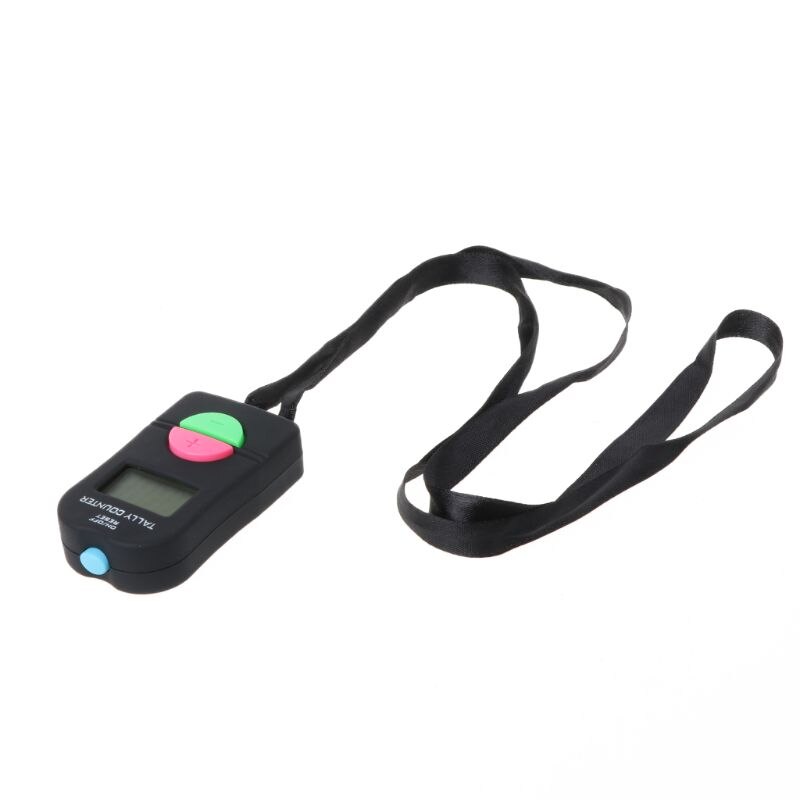 Electronic Counter Work Count Person Flow Point Device Manual Chanting Display Button Can Add and Subtract Counter