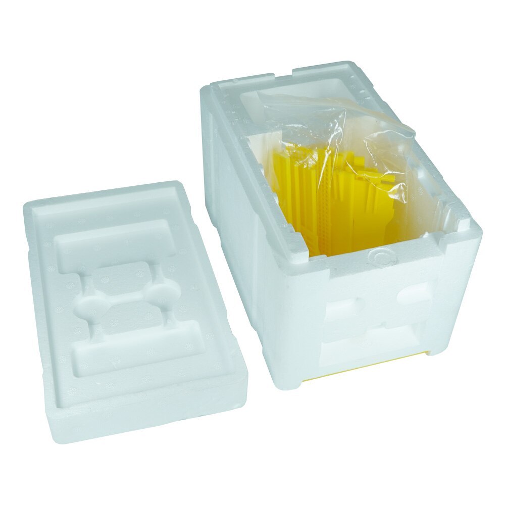 Colmena de apareo de abejas, Mini colmena de apicultura casera, caja de recolección de cría, marcos de espuma de polinización, herramienta de apicultor