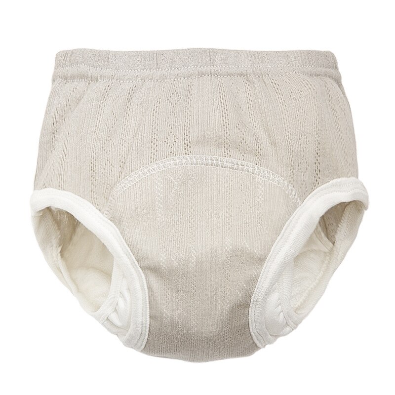 DALEMOXU-couche d'été pour tout-petits, sous-vêtements, toilettes, pantalons d'entraînement imperméables, en tissu lavable pour enfants, short pour bébés: gray / 4T 110CM 19KG