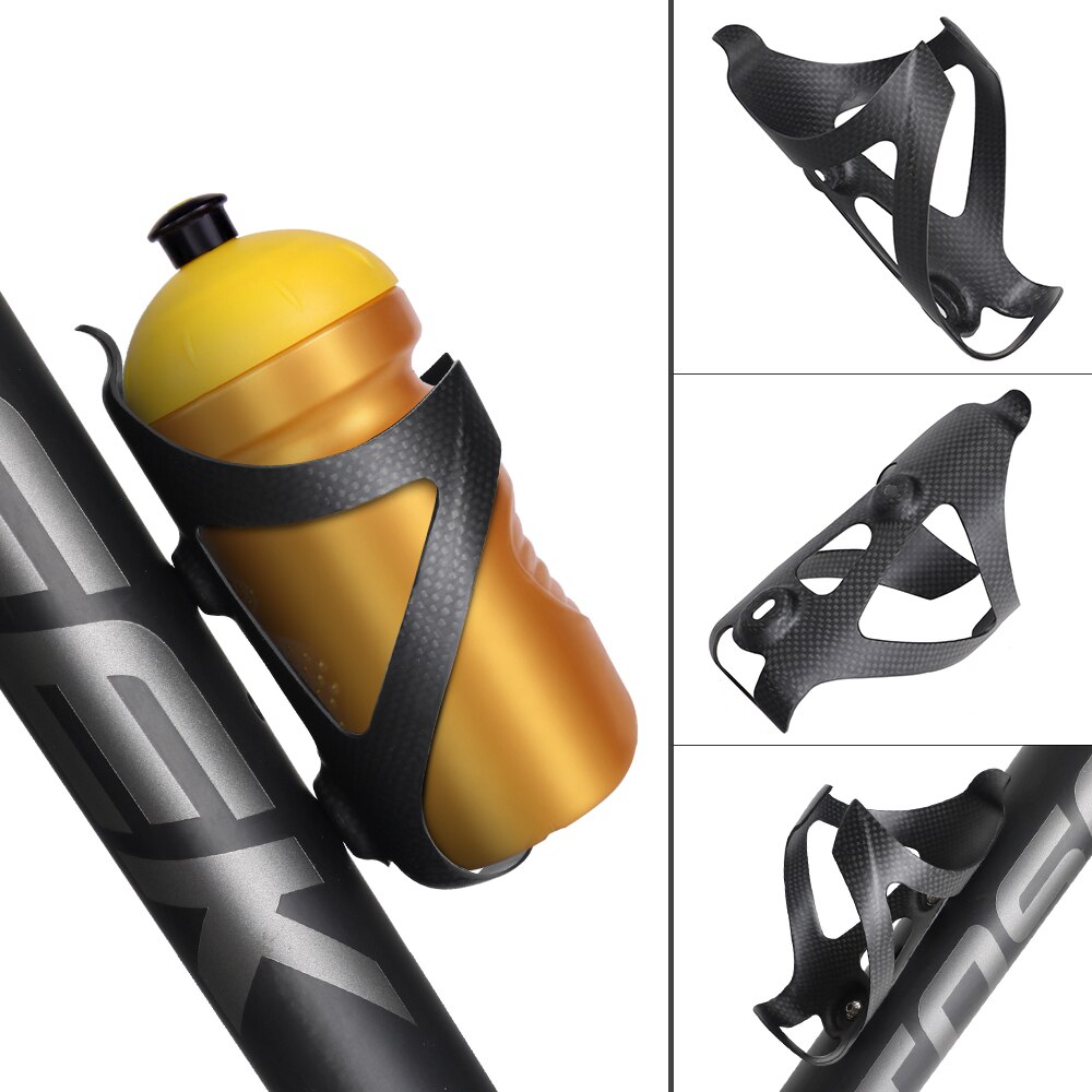 Lixada Super Licht Radfahren Carbon Faser Fahrrad Flasche Käfig Radfahren Wasser Flasche Halter bidonhouder carbon tasse halter für bike