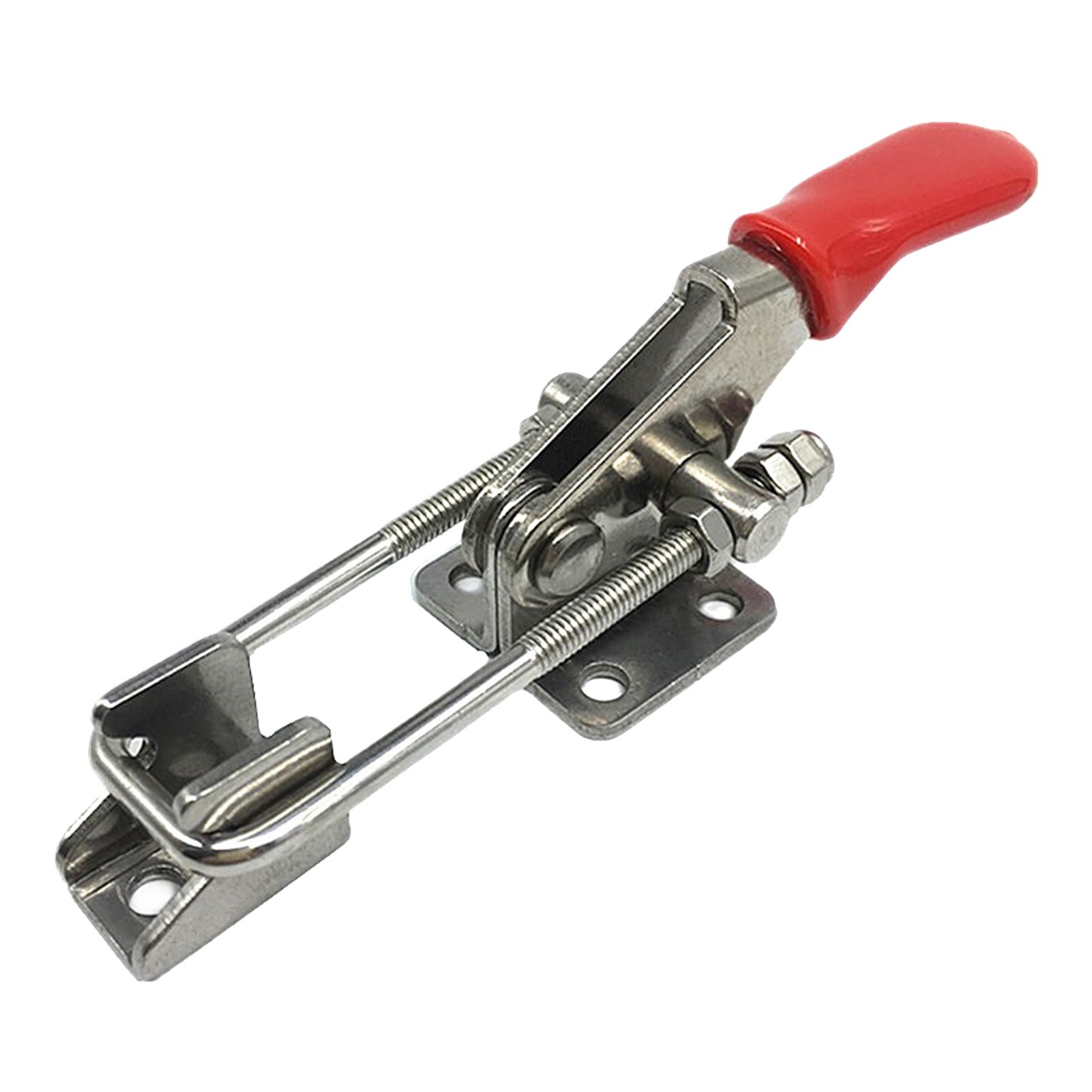 GH-40323-SS Stainless Steel Adjustable Locking Clasp Quick-Release Toggle Clamp Pull Action Latch Hand 163kg Woodworking Tool