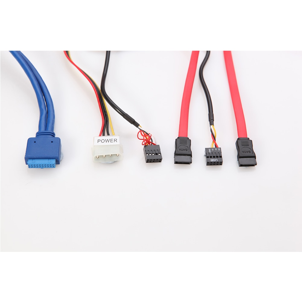 5.25 tommer tilbehør esata computer pc medie dashboard intern kortlæser frontpanel hub optisk drev multifunktion usb 3.0