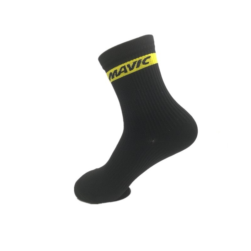 Summer Cycling Sport Socks Men Women Breathable Outdoor Sport Running Climbing Socks: Black