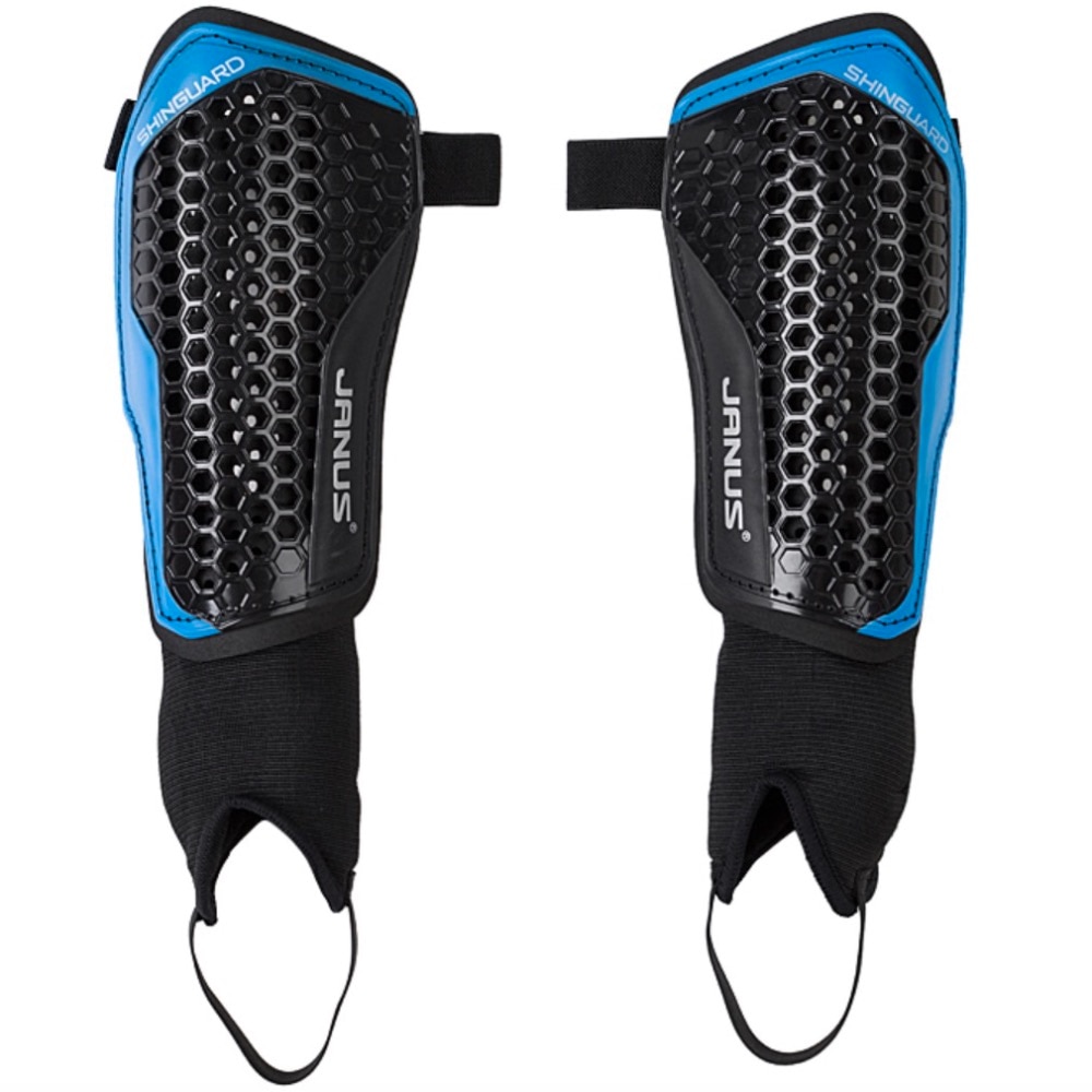 Janus JA930b Boy Adult Double Layer Outer Honeycomb Layer Football Cuish Plate Shin Guard Shank Pad