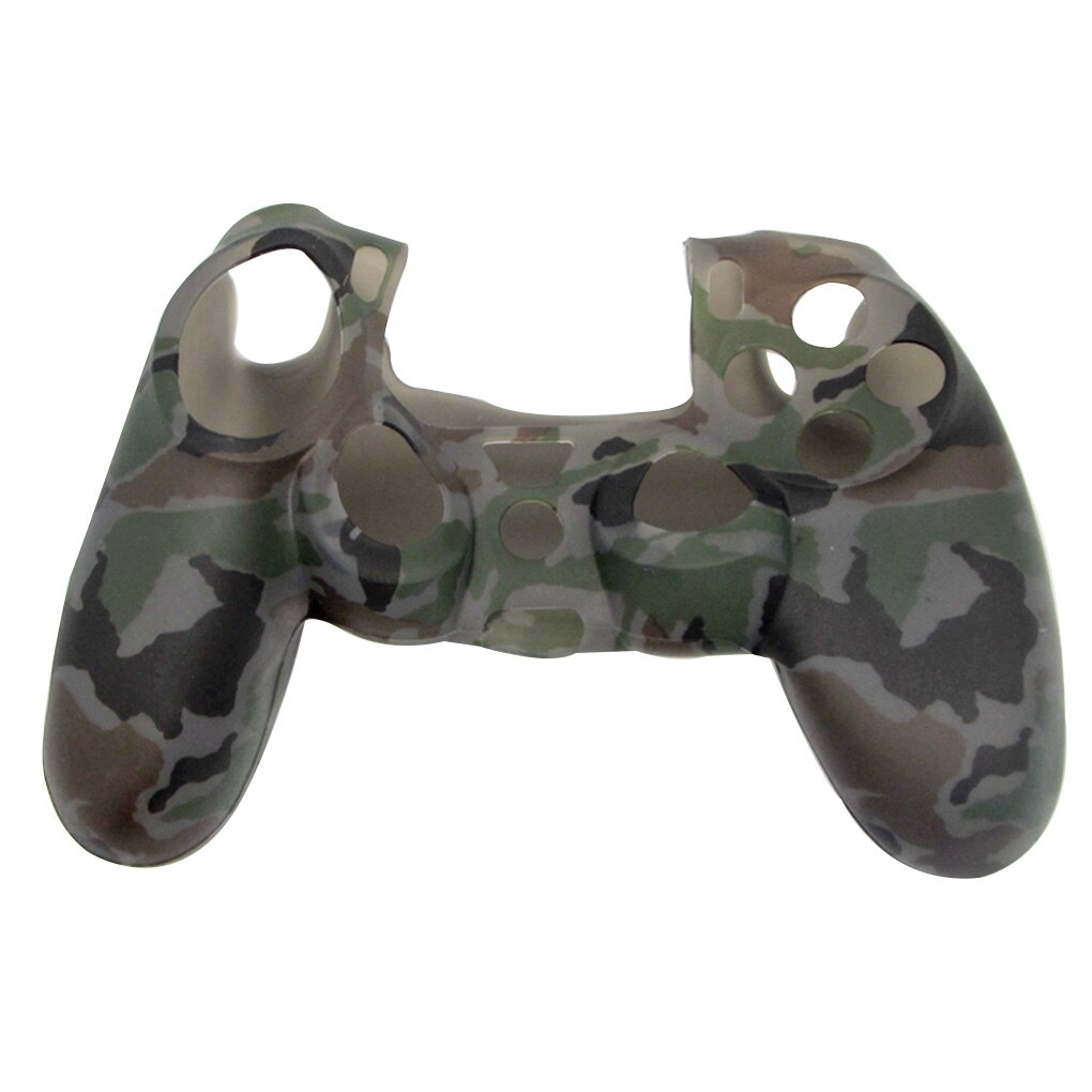 Replacement for PS4 Wireless Controller Case Camouflage Printing Soft Silicone Gel Skin Protective Rubber Cover: NO.3