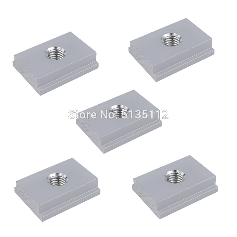 10pcs/5pcs M6/M8 T-track Slider Sliding Nut Aluminum Alloy T Slot Nut For Woodworking Carpenter Tool Jigs Screw Slot Fastener