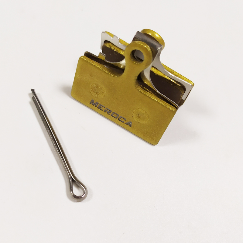 MEROCA-pastillas de freno hidráulico de cuatro pistones para bicicleta de montaña, piezas de Metal con base de cobre, para Saint M810, M820, Zeem640