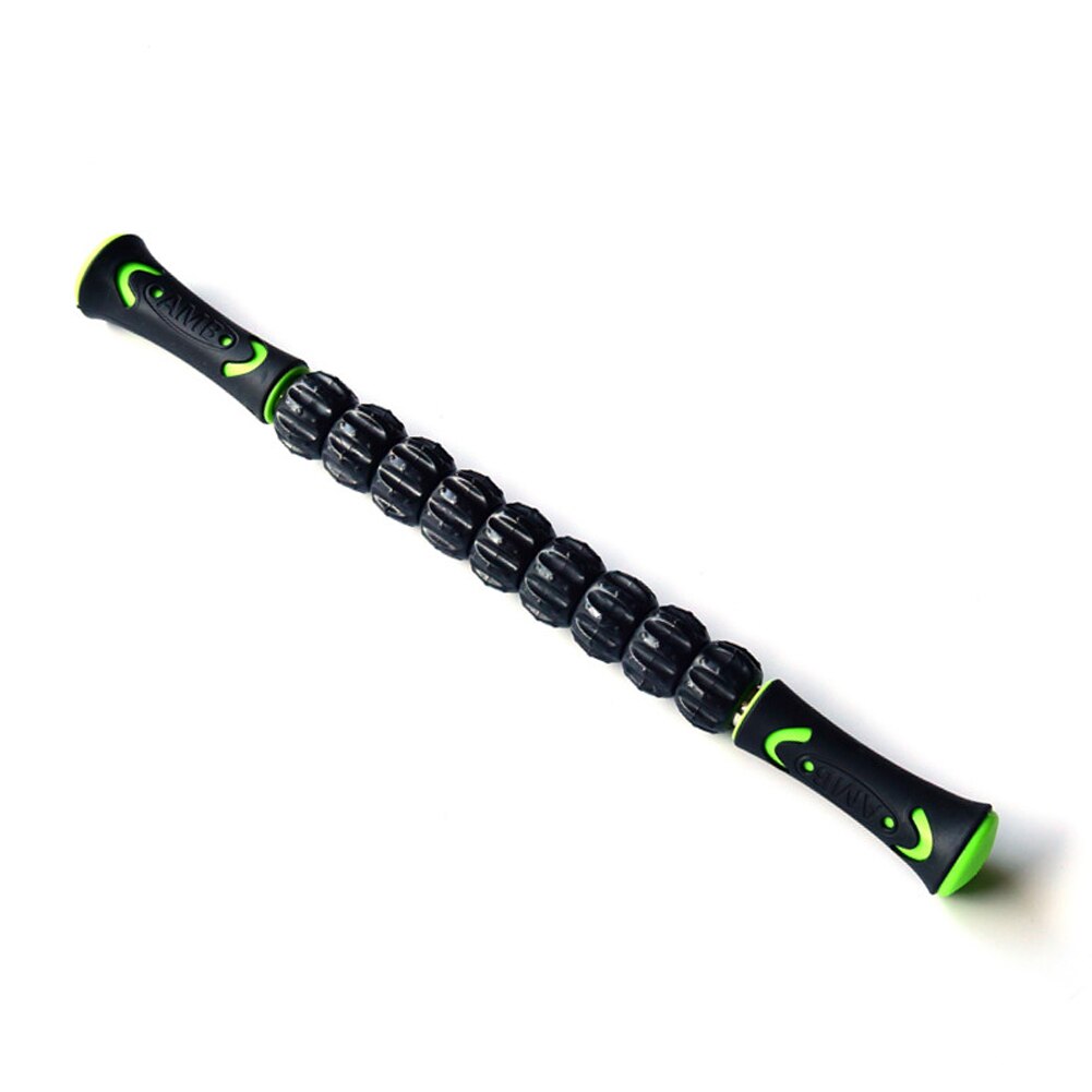 Fitness Yoga Spier Pijnbestrijding Ontspannen Roller Stok Been Kalf Gear Massager Gezondheid Yoga Training Accessoires: Black