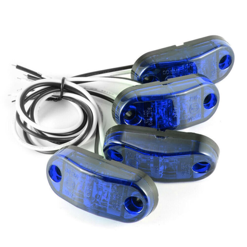 10pcs Side Marker Light Universal LED Side Marker Light Truck Lamp Waterproof