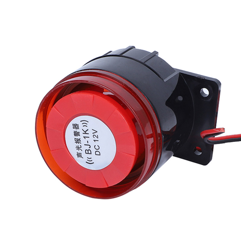 BJ-1K 12 24V 220V Buzzer with light without light high decibel sound and light alarm alarm explosion anti-theft horn electronic