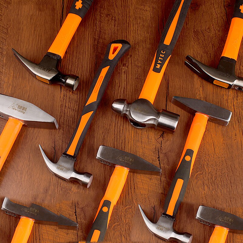 Hammer claw hammer one fitter's hammer multi-function hammer hammer round head small nail hammer woodworking tools household fla