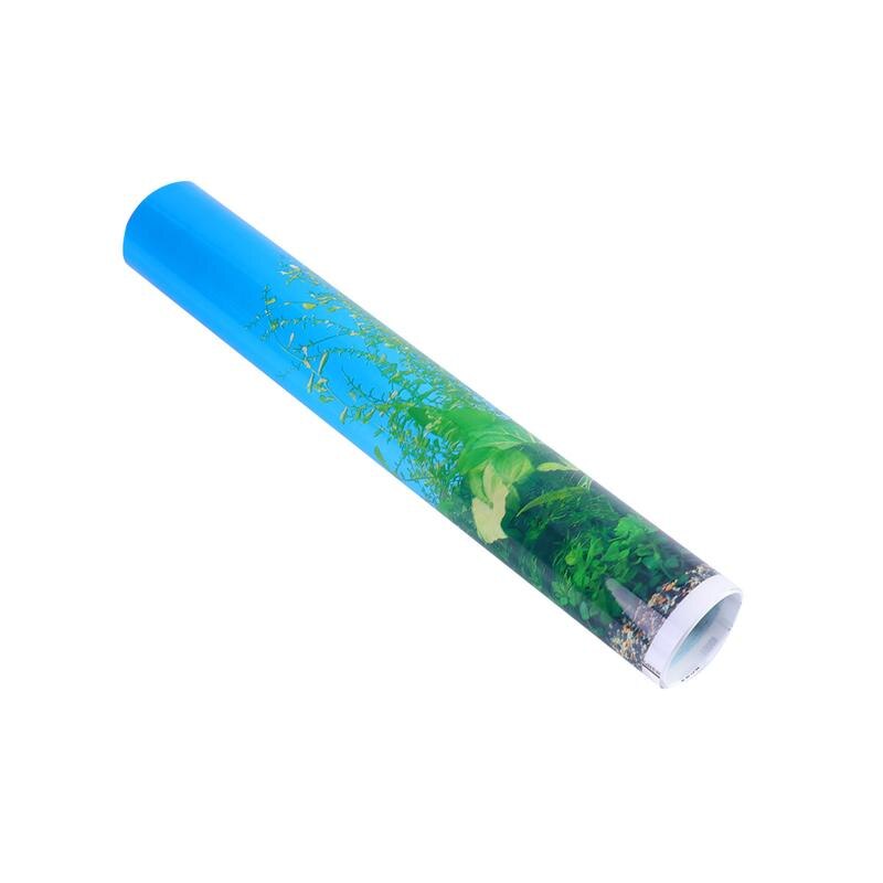 30x42cm Aquarium 3D Background Scenery Sticker Double Side Glass Decal Background Decoration For Fish Tank Aquarium Accessories
