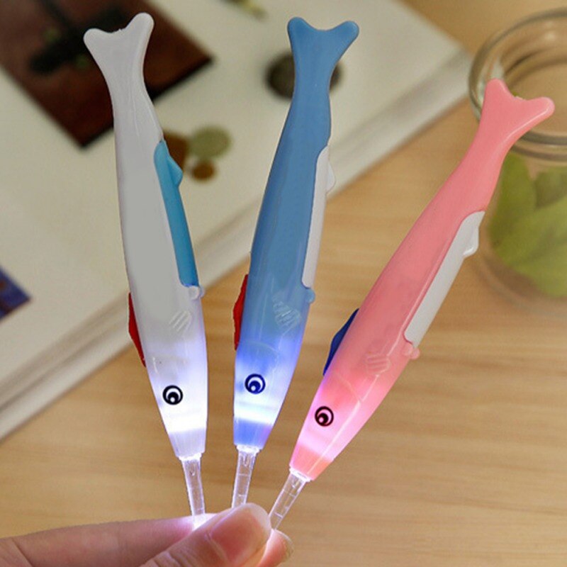 Oor Lepel Reiniging Met Led Verlichting Leuke Cartoon Dier Oorsmeer Remover Tool Veiligheid Cleaner Lepel Voor Kinderen Gezondheid