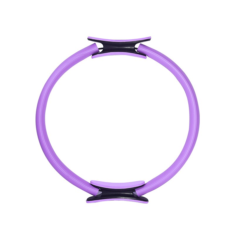 Anillo de resistencia de Yoga para mujer, accesorio de gimnasio femenino para Fitness, Pilates, deporte portátil: Purple