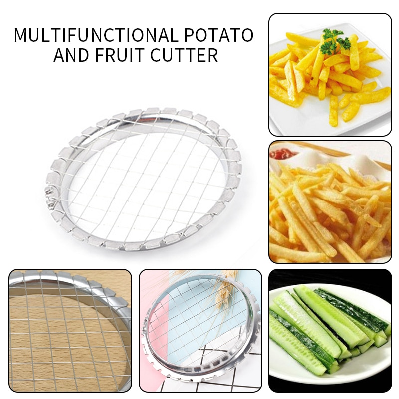 Purée de pomme de terre main presse trancheuse inox grille Cutter oeuf trancheuse pomme de terre trancheuse moule tomate sectionneur légumes salade outil