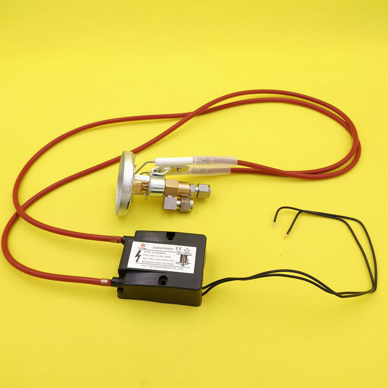 Burner Ignition System high voltage pulse ignition Brass Siphon Air Atomizing Oil Burner Nozzle Ceramic Igniter