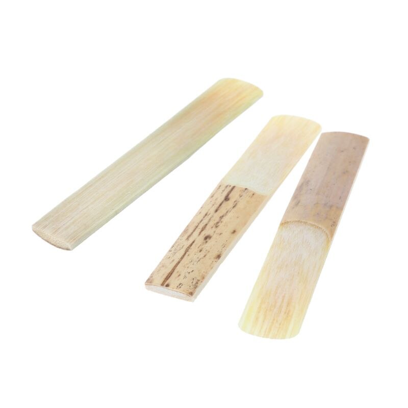 10pcs 2.5 Strength Clarinet Reeds Music Instrument Part Traditional Bamboo Reeds Y51D