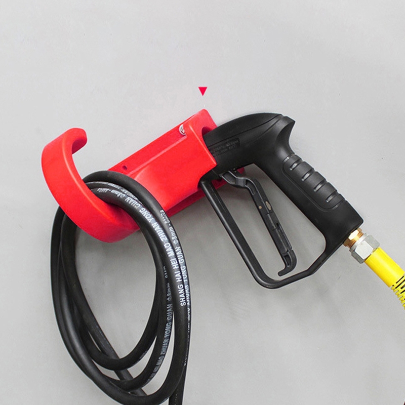 Wall Mounted Storage Rack for Pressure Washer Practical Water Pipe Holder Bracket Easy to Install Bracket