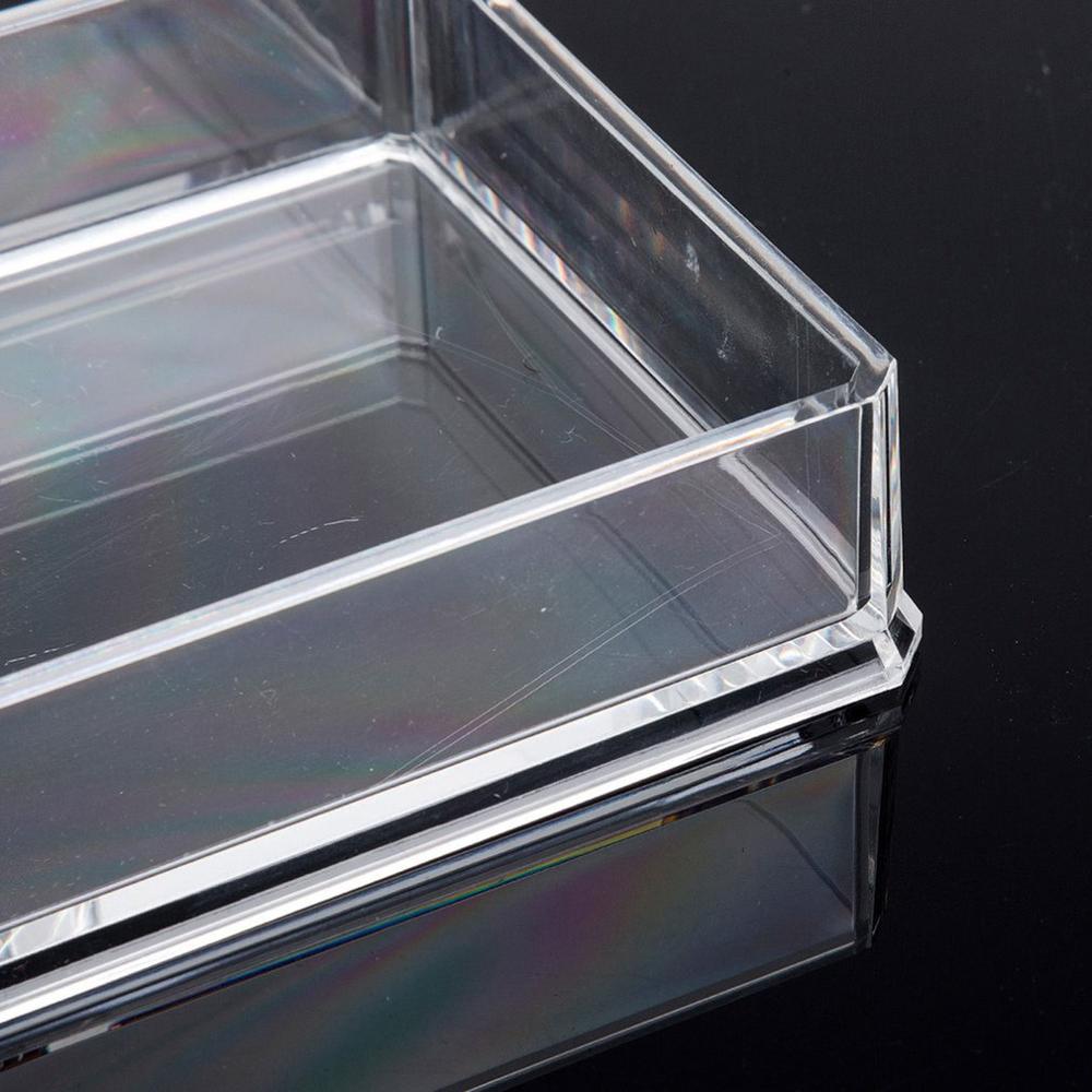 Acryl Sieraden Cosmetische Storage Drawers Display Transparante Make Organizer Dozen Case Cosmetische Opslag Box-Y-1001