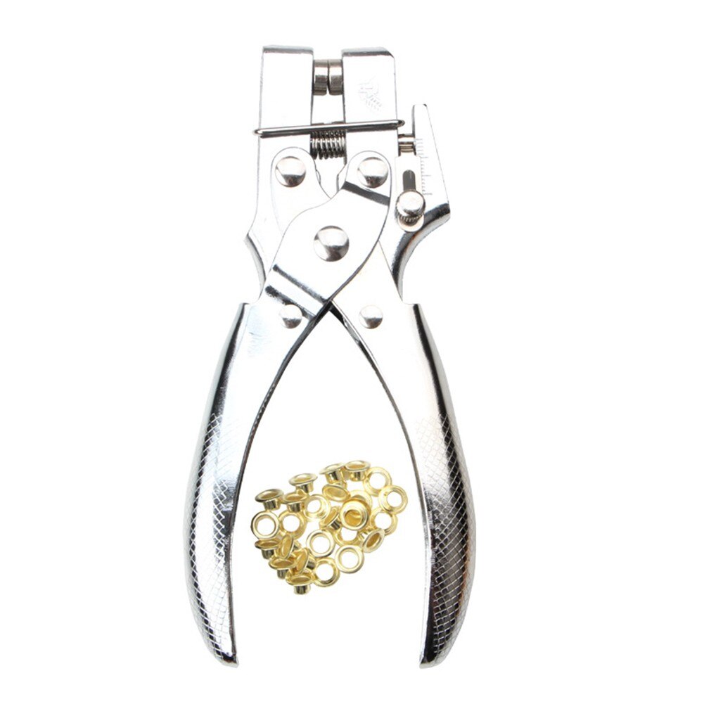 5mm Heavy Duty Eyelet Pliers Hole Punch Installation Tool Metal Retainer Punching Machine Stomatal Rivet Button Leverage Plier