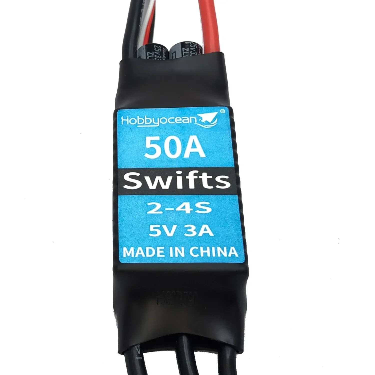 Ventilateur canalisé pour avion à jet radiocommandé, pièces de rechange, 50mm, 64mm, 70mm, 90mm, 11/12, ESC 50A: Bleu