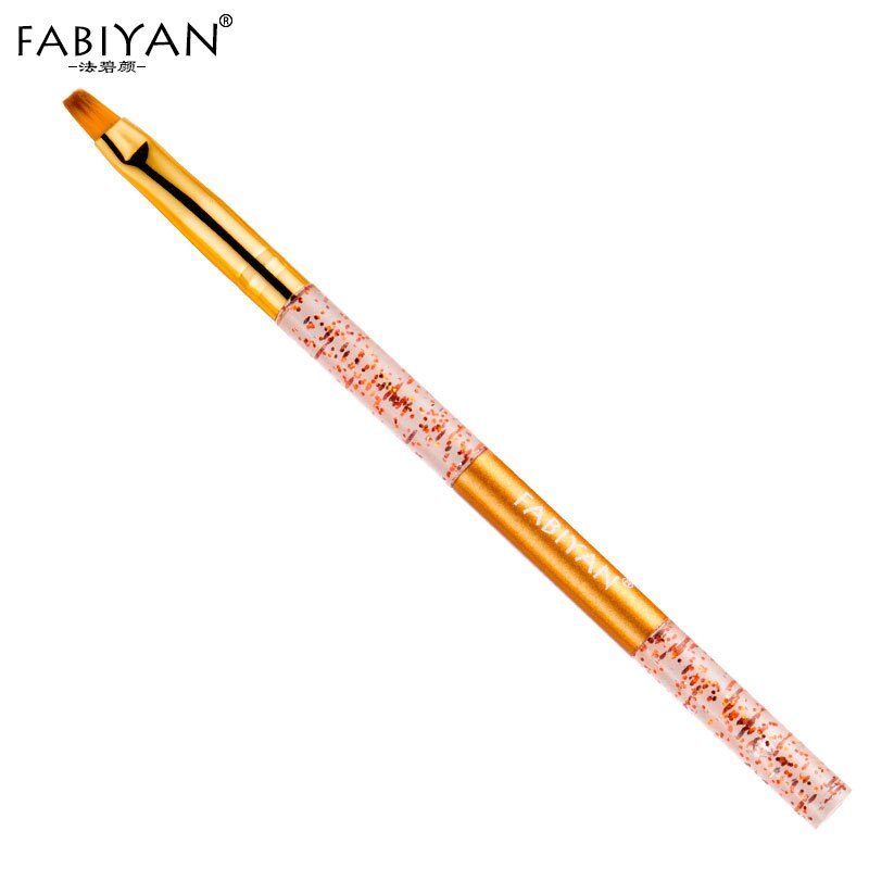 Pinceles de delineador para uñas, pluma de extensión en forma de media luna, pétalos, herramientas de manicura acrílicas, 9 estilos