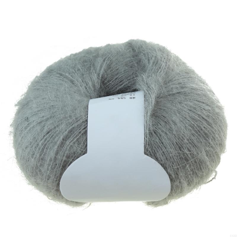 E8BD Mohair Yarn Soft Cashmere Tricoting Wool Yarn Fabrication transformation Artisanat