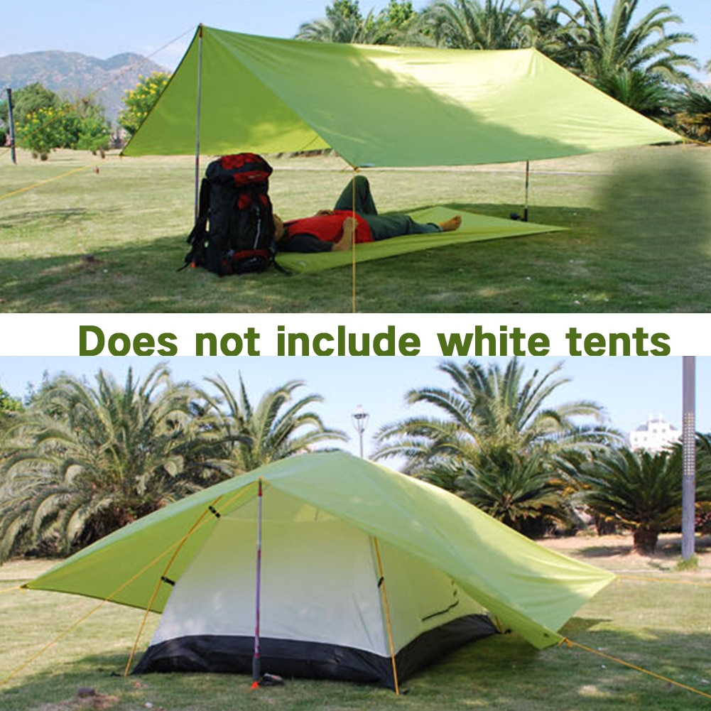 Camping tent waterdichte opvouwbare draagbare ultralight zon onderdak luifel strand tenten outdoor camping kussen onderdak familie