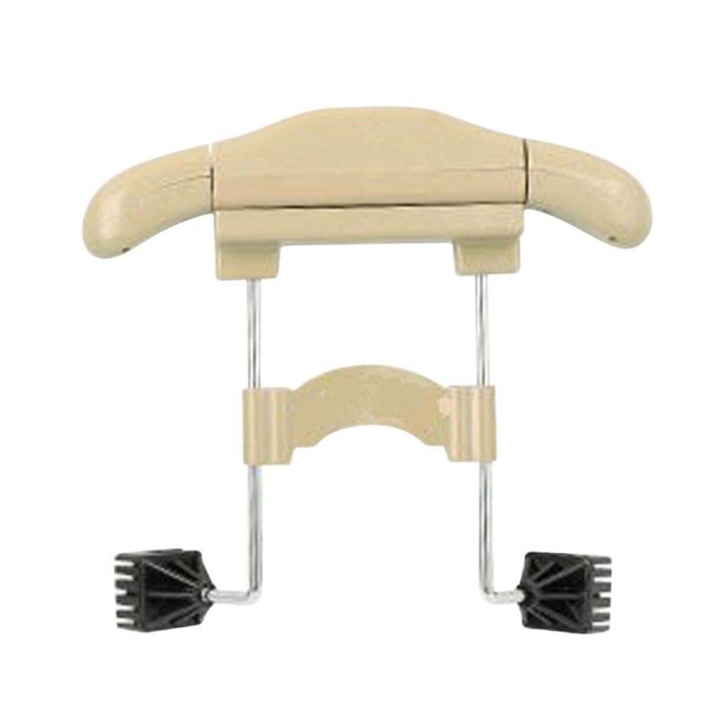 Uchwyt na ubrania samochodowe miękki płaszcz wieszaki powrót podłokietnik robić siedzenia wieszak marynarka od garnituru uchwyt stojak materiały samochodowe: beige