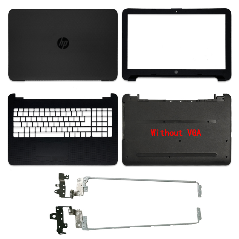 Case For HP 250 255 256 G4 G5 15-AC 15-AY 15-AF Laptop LCD Back Cover/Front bezel/LCD Hinges/Palmrest/Bottom Case 900263-001