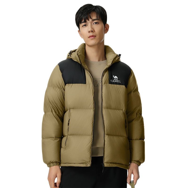 GOLDEN CAMEL Outdoor Down Jackets Women Men's Winter Coats Windbreakers Thickened Plush Bread Jacket for Men Autumn