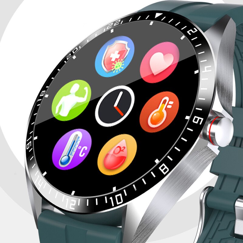 Bakeey  gw16 smartwatches mænd puls blodtryk iltmåler smartwatch kvinder fitness bluetooth smart watch android