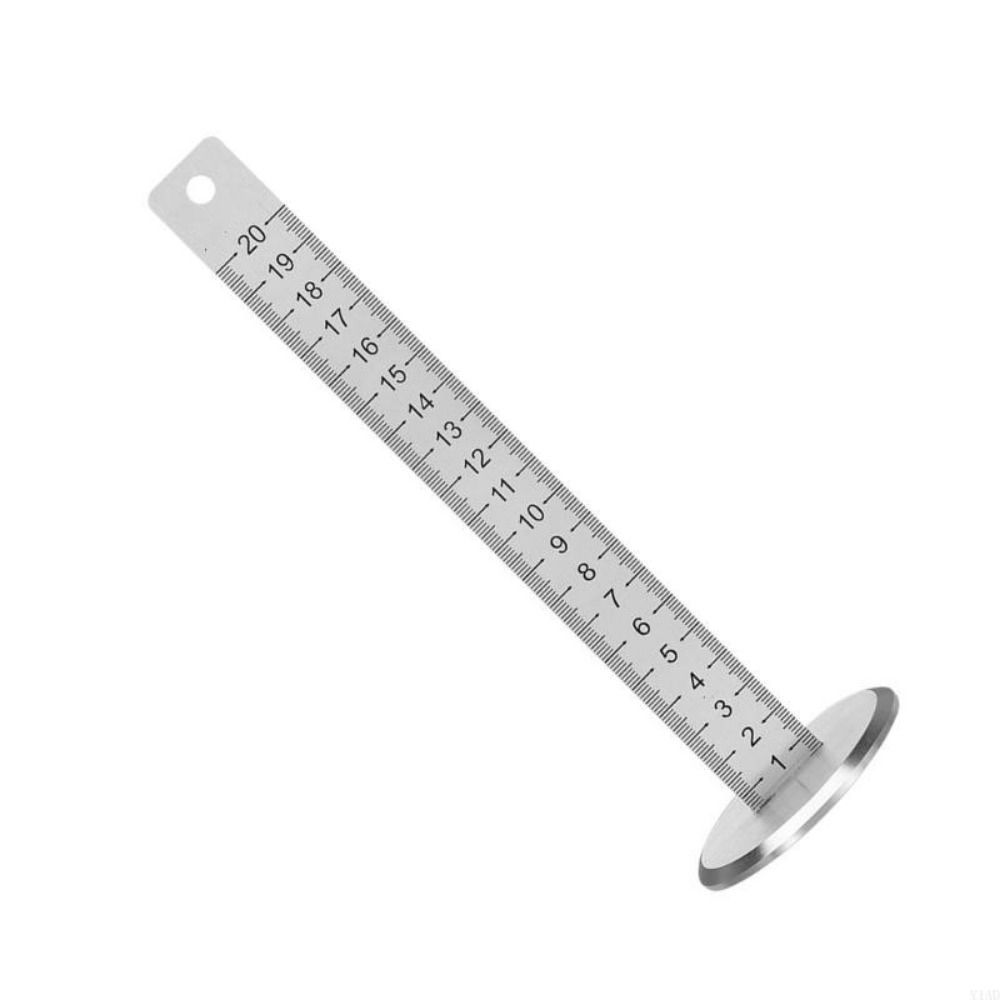 Stainless Steel Lay Floor Tile Special Ruler Double-side Precision Scale Equal Height Ruler Practical Multipurpose