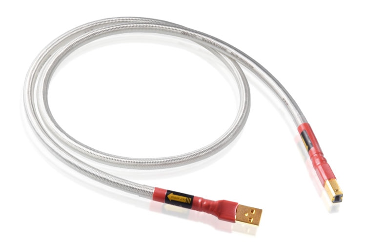 Cable usb Hifi Chapado en plata de Kuang, Cable USB de tipo A B DAC, Cable usb de datos