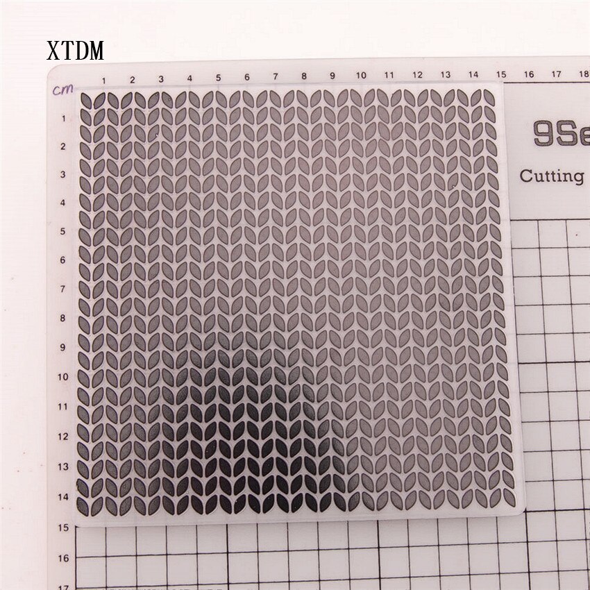 Easter plastic leaf template craft card making paper card album wedding decoration Embossing folders