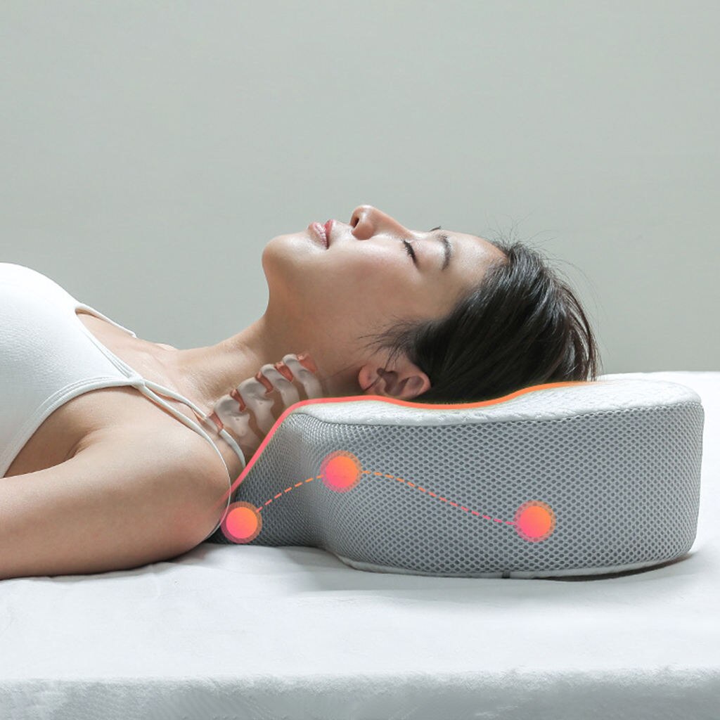 Memory Foam Cervical Pillow Comfortable Soft Neck Contour Bed Sleeping Pillows Pad for Neck Shoulder Support