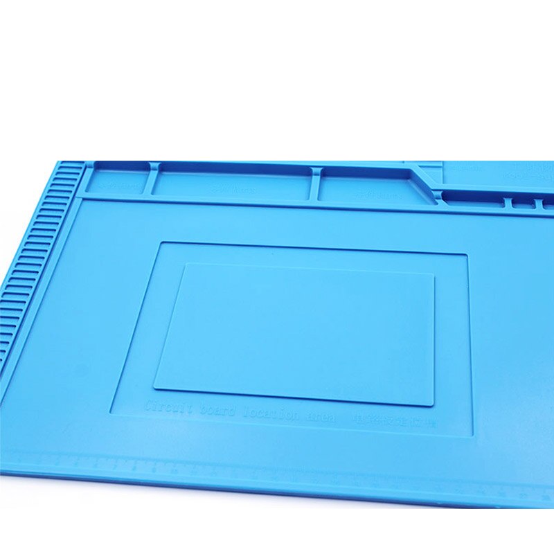 Isolatie Silicone Solderen Pad Mat S-170 S-160 S-150 S-140 Bureau Onderhoud Platform Voor Reparatie Station Wit Magnetische