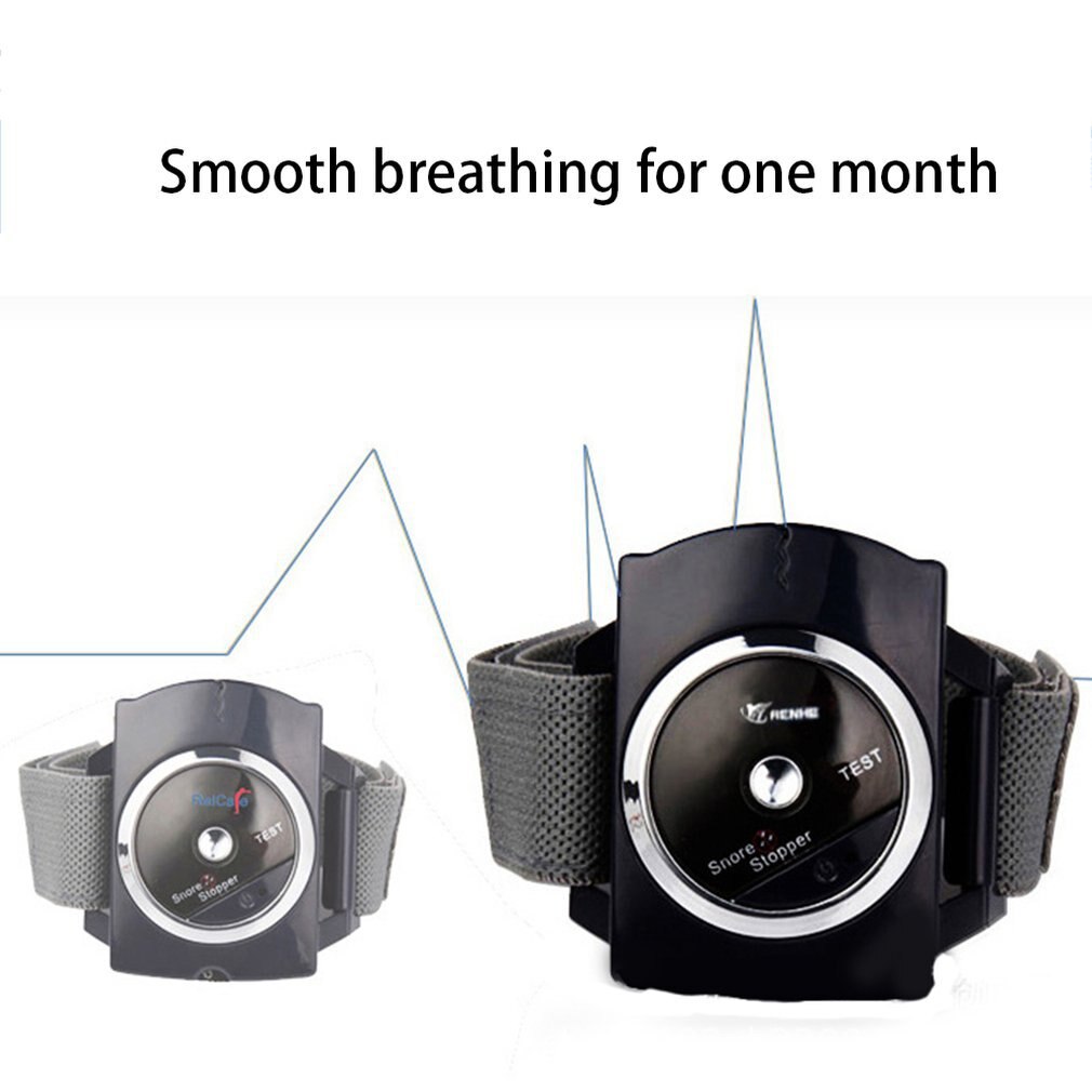 Anti snorkenhed stop snorken intelligent snorken stopper armbåndsur den bedste løsning til søvn anti snorken hjælp effektivt