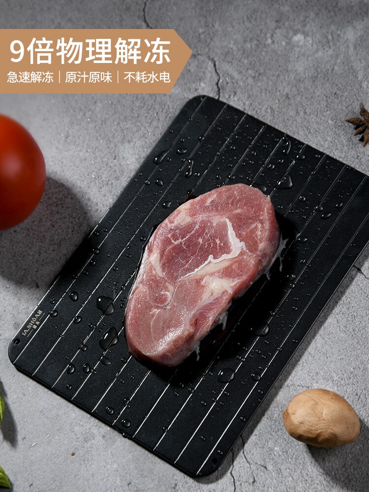 Forzen Fish Food Meat Defrosting Tray Fast Chicken Breast Serving Tray Fruit Utensilios De Cocina Thawing Plate Gadget EA6JDB