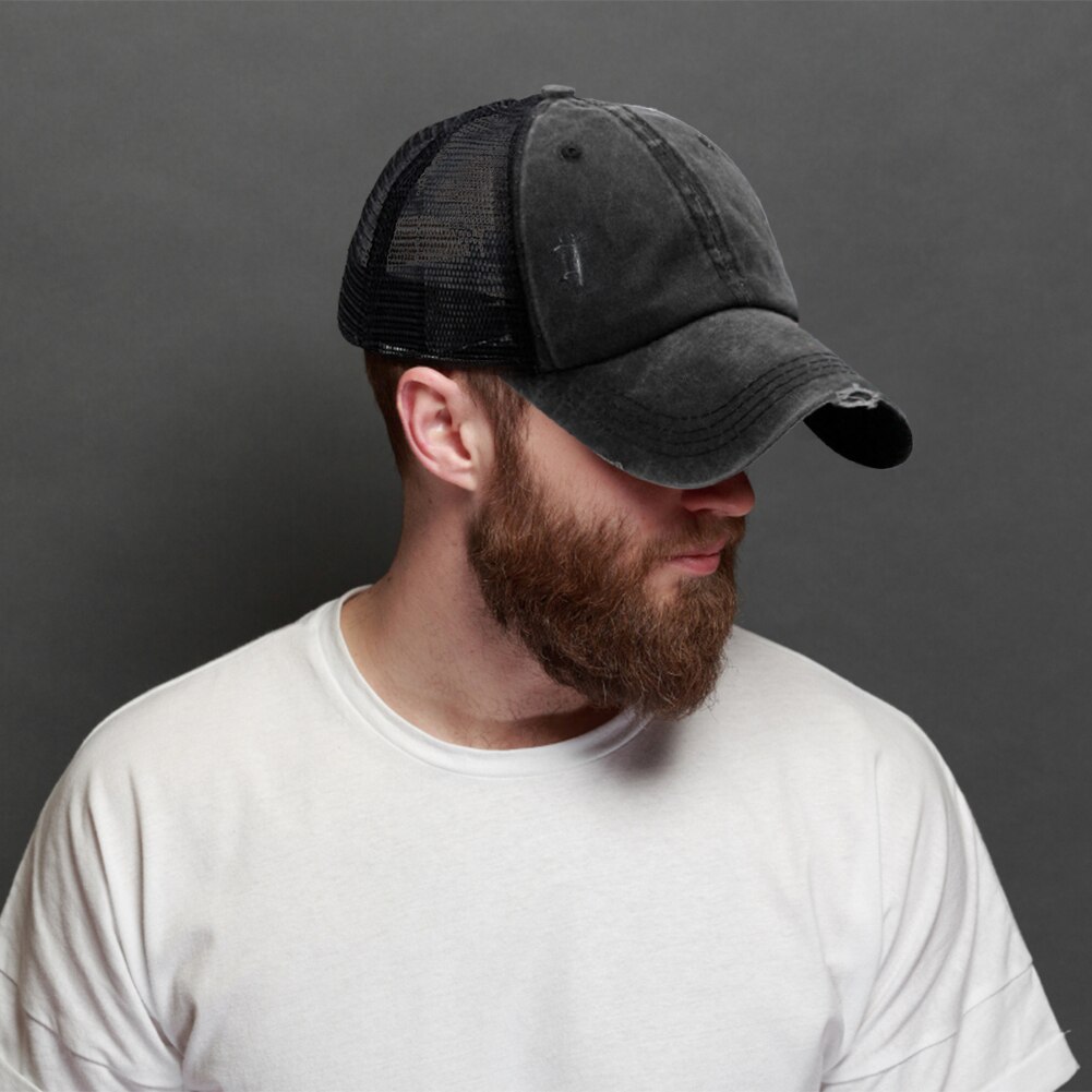 Coletero con gorra de béisbol de malla para hombre y mujer, gorra ajustable para verano, deportes de equitación al aire libre, informal